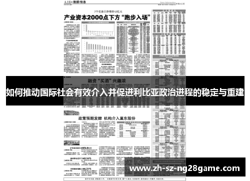 如何推动国际社会有效介入并促进利比亚政治进程的稳定与重建