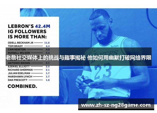 老詹社交媒体上的挑战与趣事揭秘 他如何用幽默打破网络界限 老詹社交媒体上的挑战与趣事揭秘 他如何用幽默打破网络界限